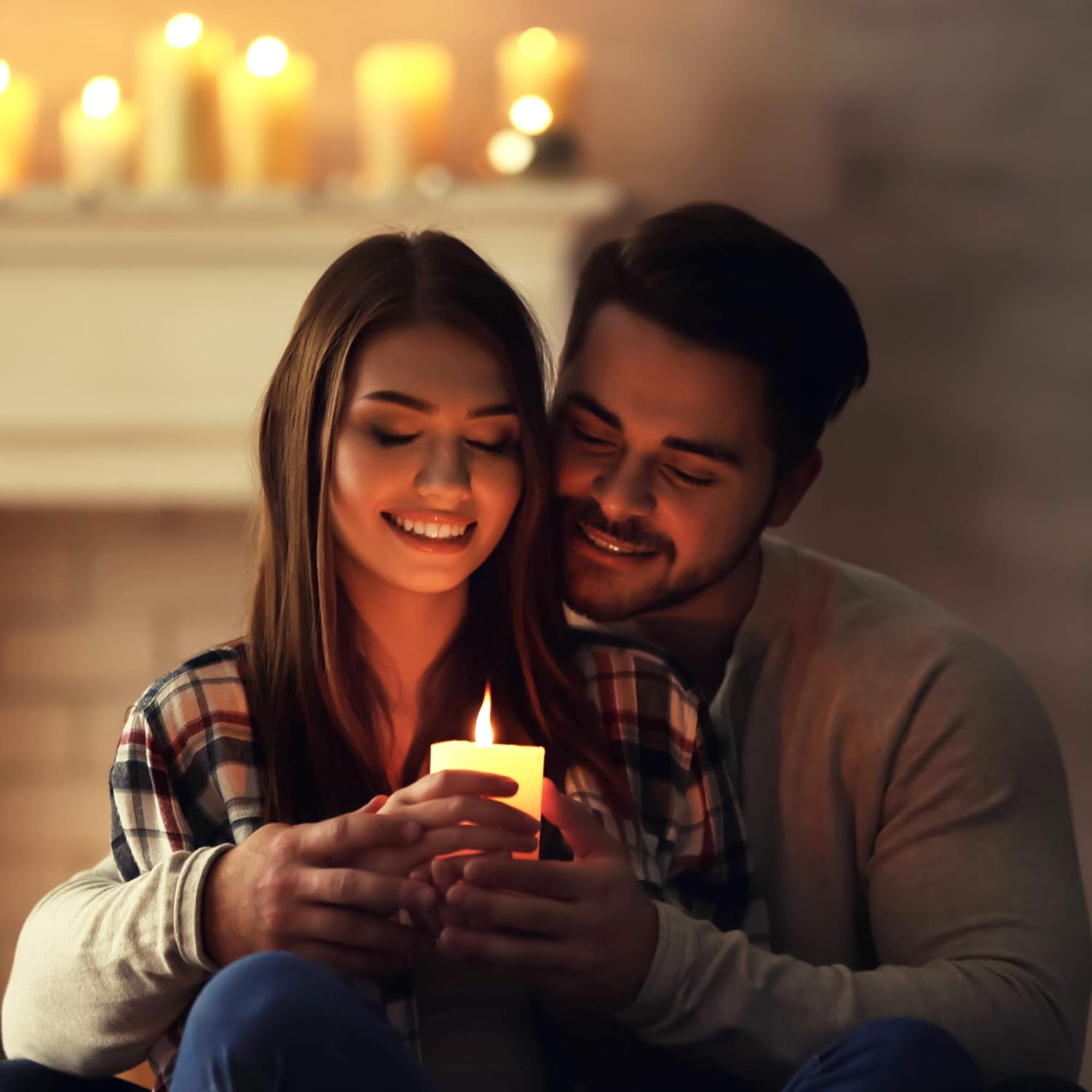 HomeLights Pillar Candles - 2.7x6 inch | 60 Hours Burning, 6 Count - White Unscented Smokeless European Pillar Candles - Perfect for Wedding, Parties, Spas, Home Gatherings and Dinner - Image 6